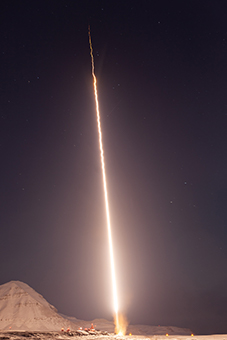 ICI-5 launches from Svalbard.